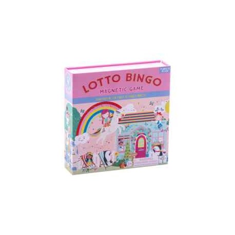 "Lotto/Bingo Magnético Unicornio"