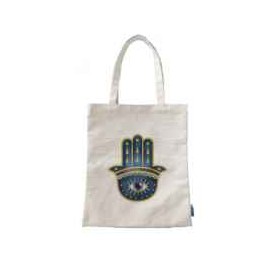 "Morral Hamsa Azul"