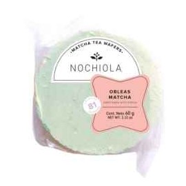 "Oblea Sin Azúcar Matcha" Nochiola