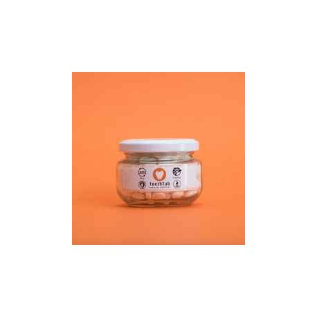 "Pasta Dental en Comprimidos Sabor Tropical Mediano"...