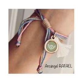 "Pulsera Arcángel Rafael" Murrieta Diseño