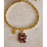 "Pulsera Escapulario Corazón"