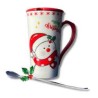 "Taza Navideña Roja"