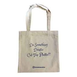 "Tote Bag Cut The Plastic" Bienestar Para Ti