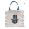 "Tote Bag Hamsa Azul"