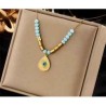 "Collar Con Colgante Ojo Turco"