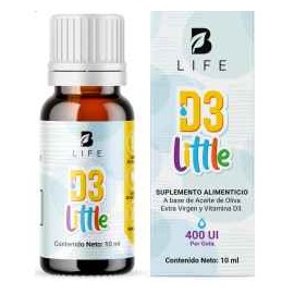 "Vitamina D3 Little Para Niños" B life