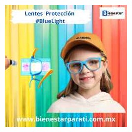 Lentes Protección Luz Niños con Estuche